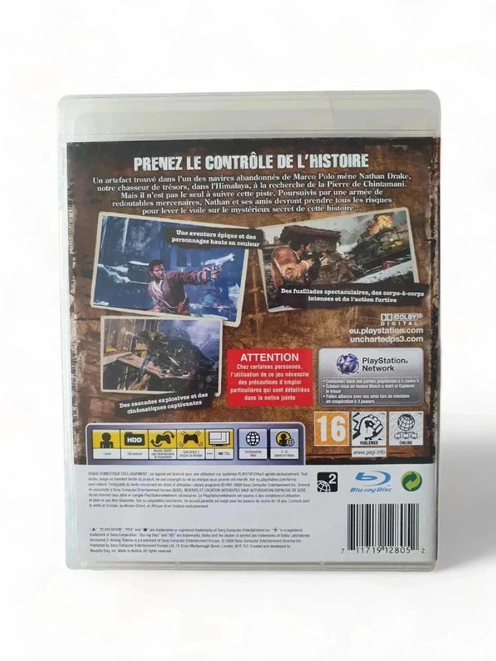 Jeu Playstation 3 Uncharted 2 among thieves PS3 - photo numéro 2