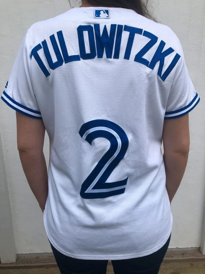 Maillot Majestic Blue Jays Toronto MLB made in USA ! - photo numéro 3