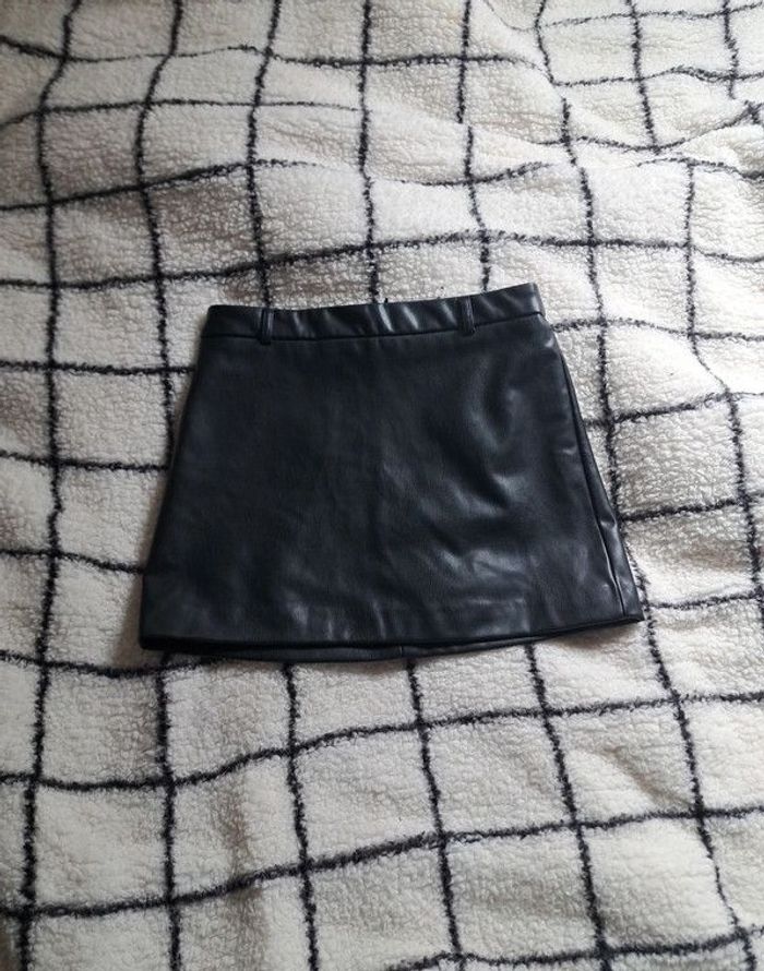 Jupe simili cuire Zara taille 34