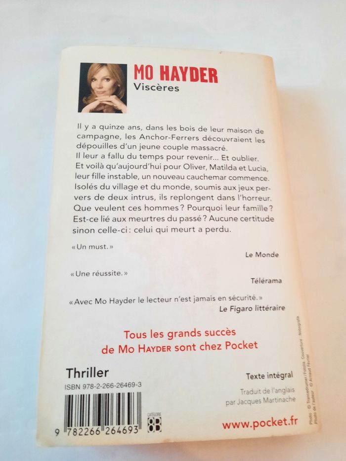 Livre de poche de Mo Hayder - photo numéro 2