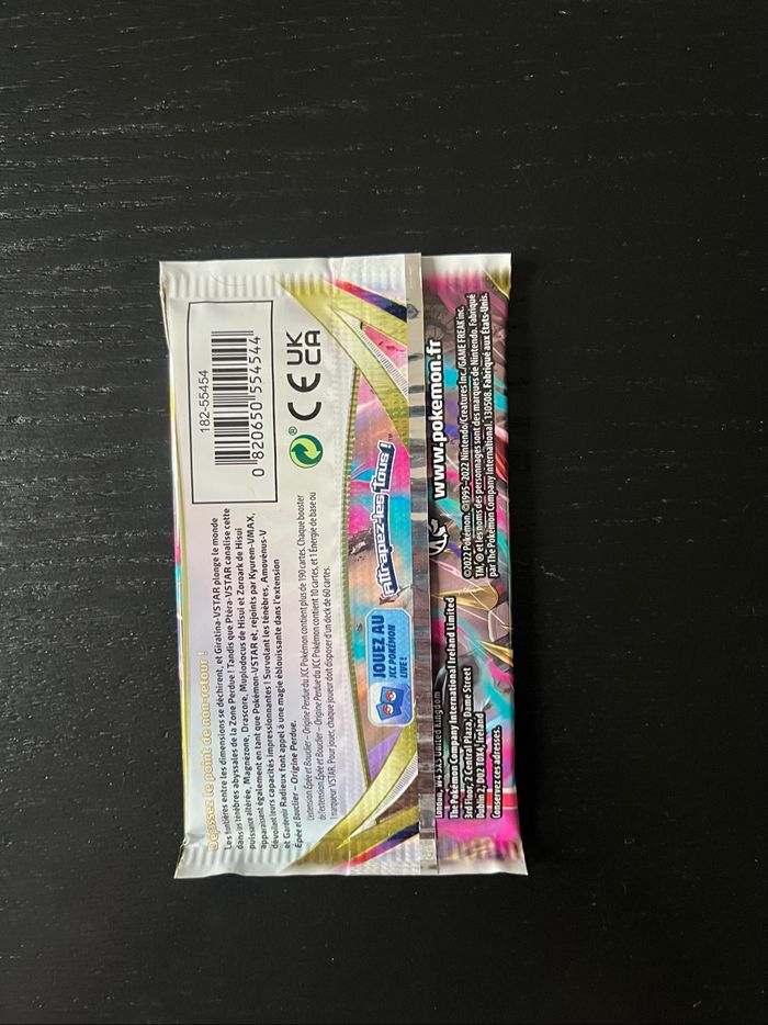 Booster origine perdue Pokémon - photo numéro 2