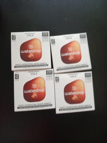 Waterdrop lot de 4 boites de 12 neuveswaterdrop