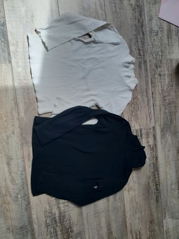Lot de 2 sous pull 116 cm