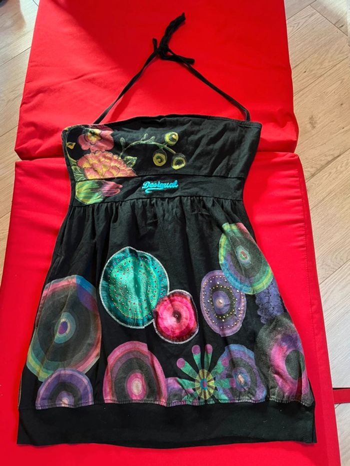 Robe d’été femme Desigual noir L 40