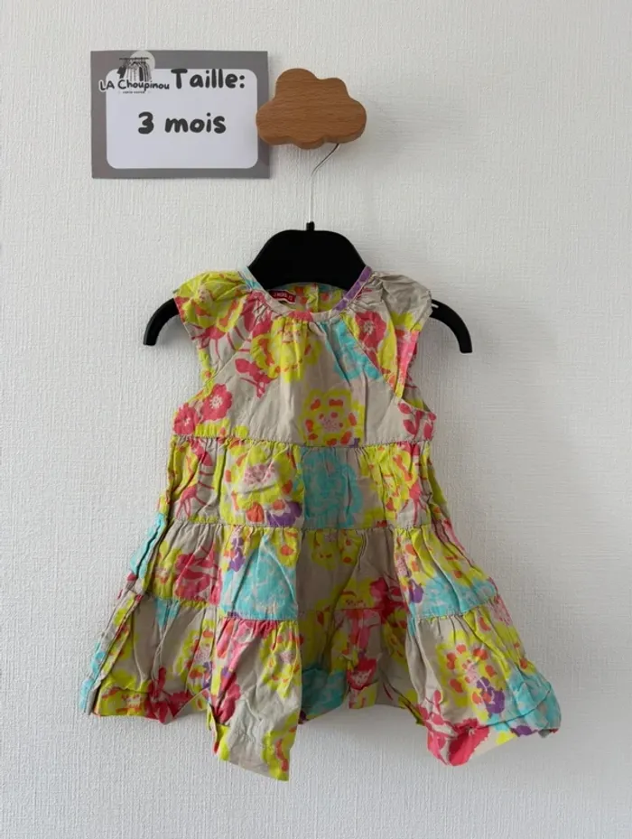 Robe été - taille 3 mois 🌸