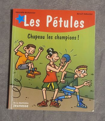 Chapeau les champions ! Henriette Bichonnier, Benoît Debecker (Illustrations)