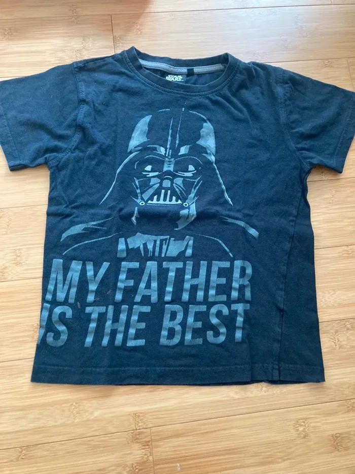 8 ans - Set de 3 t-shirt manches courtes thème stars wars - photo numéro 4