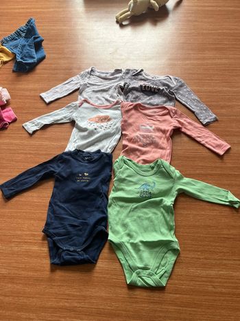 Lot de 6 body 9 mois