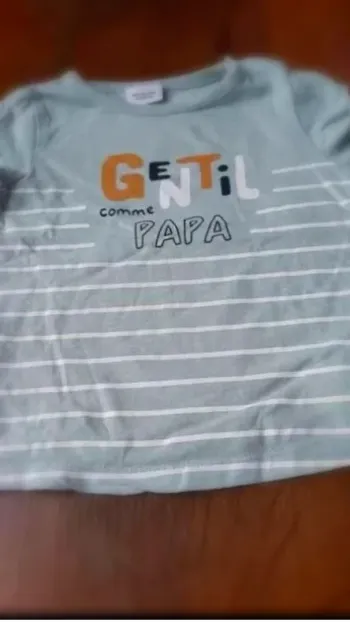 tee-shirt imprimé 18 mois