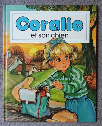 Livre grand format pour enfants "Coralie et son chien" (3-5 ans) / Éd. Hemma