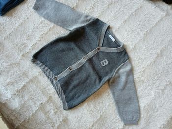 Gilet en maille fine bout'chou 18 mois