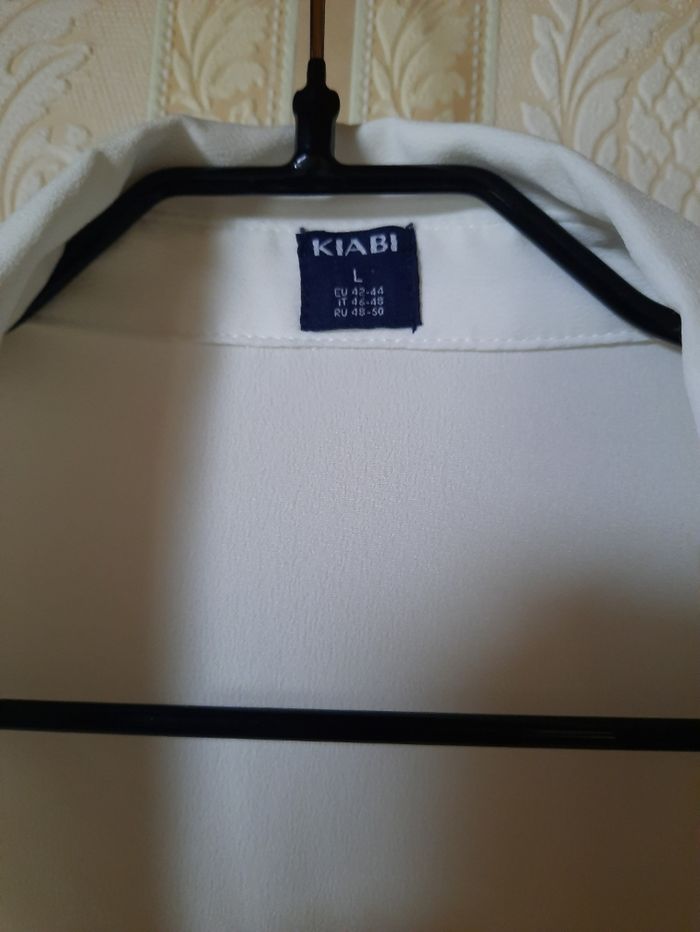 Chemise blanche Kiabi femme taille L | Élégante, fluide et intemporelle 🤍 - photo numéro 4