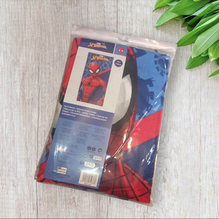 Serviette drap de plage spiderman marvel - photo numéro 2
