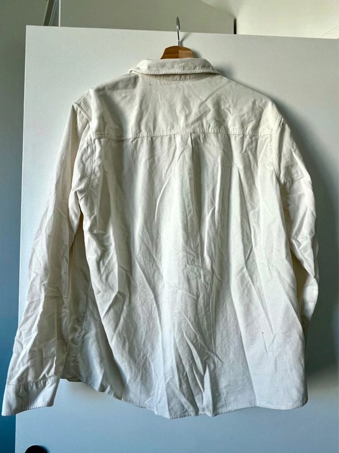 Chemise velours blanc crème 40 maison 123 - photo numéro 4