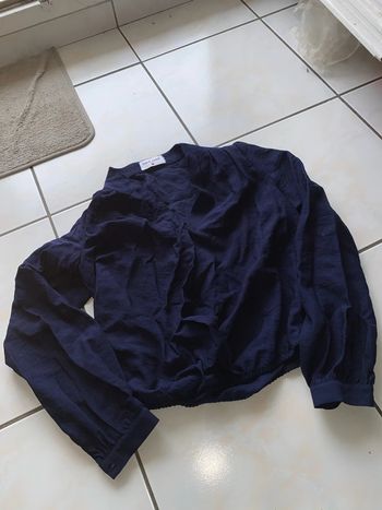 Blouse naf naf bleue taille S