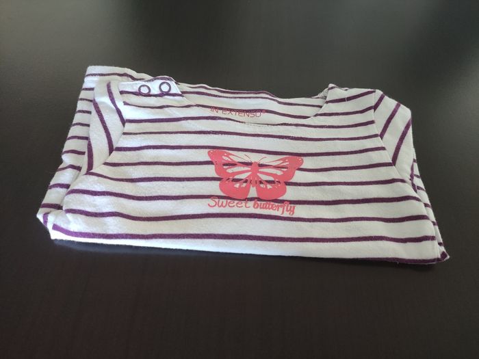 Tee Shirt à Rayures 9Mois