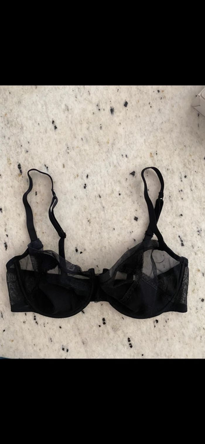 Soutien gorge noir Chantal Thomass 95D Popadelica - photo numéro 5