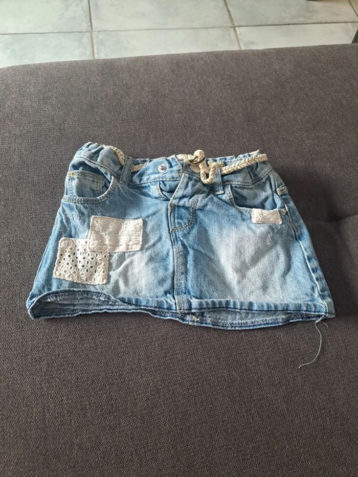 Jupe en jean 18/24 mois