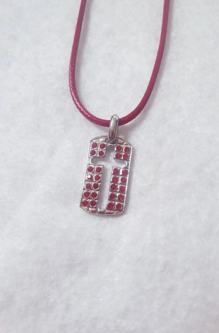 Magnifique collier pendentif croix - photo numéro 2