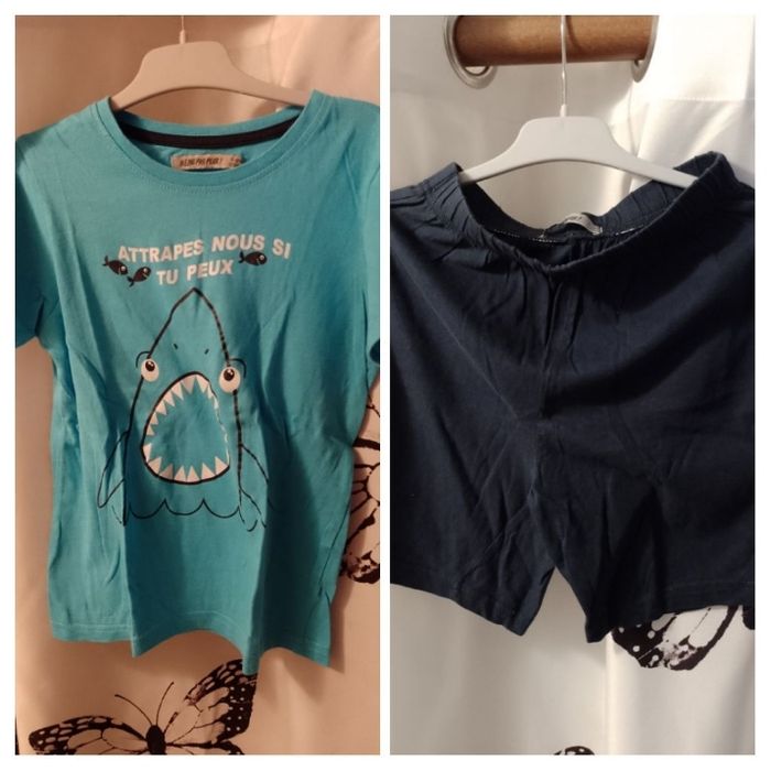 Pyjashort requin 8ans