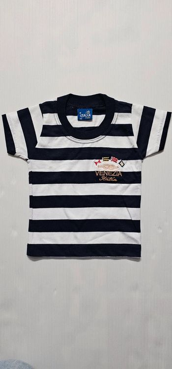 T-shirt manches courtes italia mania 2 ans