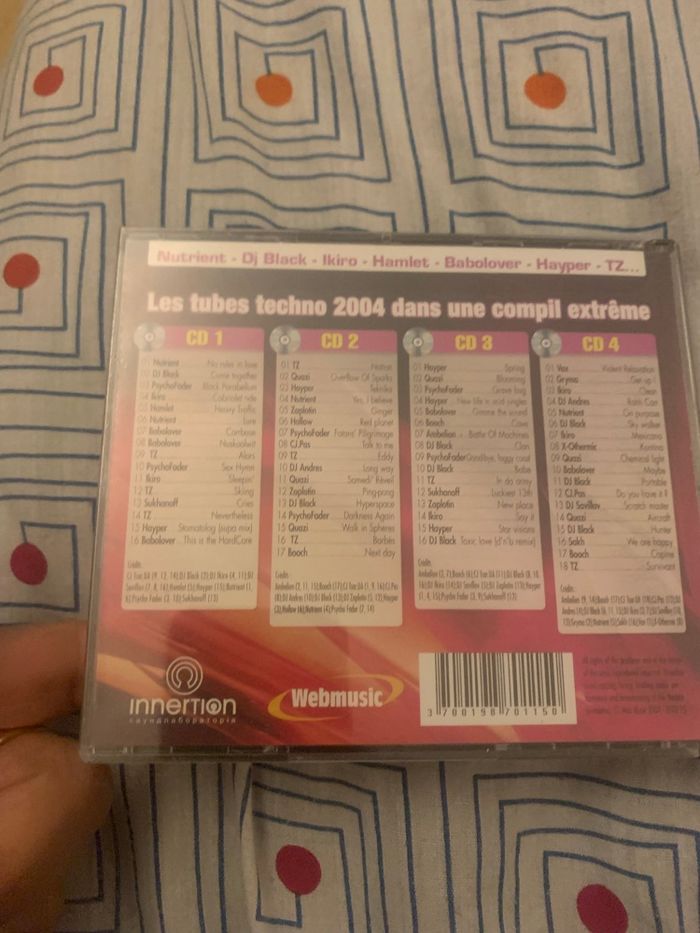 Lot de 4 cd neuf  tuning