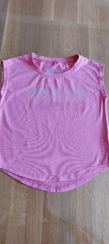 Tee-shirt fantaisie manches courtes fille 4 ans