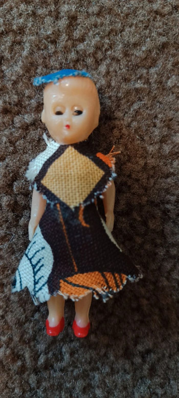 Lot 2 mini poupée celluloid - photo numéro 3