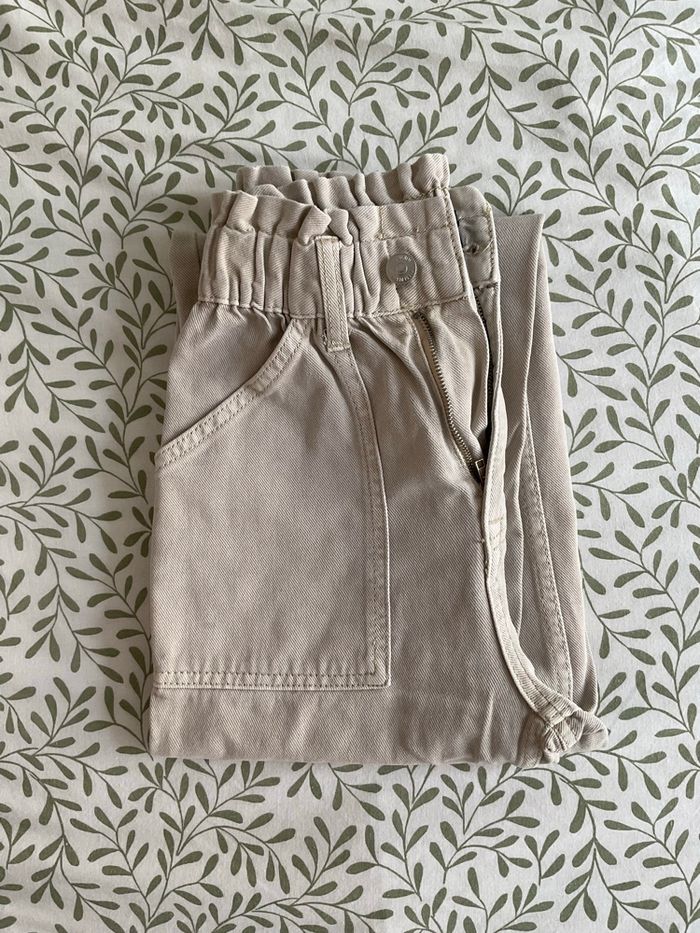 Jeans beige taille 32 Kiabi - photo numéro 1