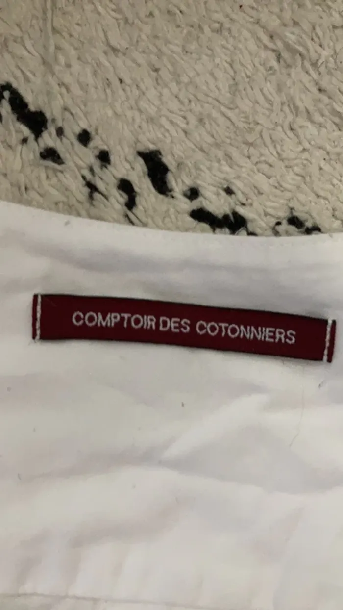 Chemise blanche comptoir des cotonniers - photo numéro 2