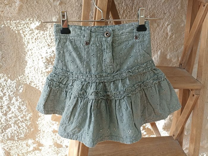 Jupe courte kaki Okaïdi 3 ans