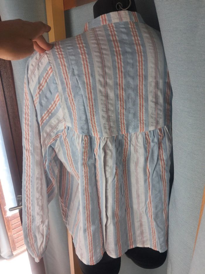 Q2 blouse été T.38/40 en tbe - photo numéro 7