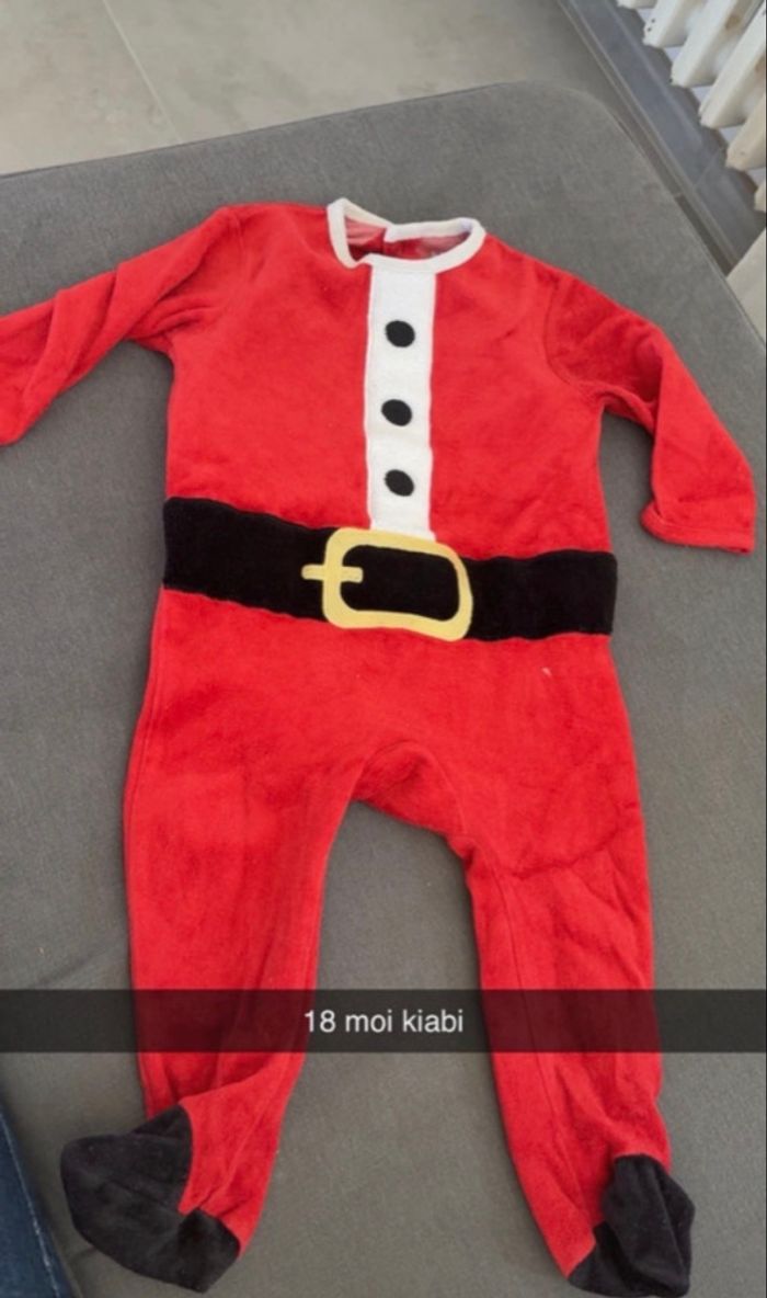 Pyjama bébé Noël