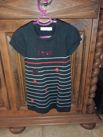 Robe manches courtes 
