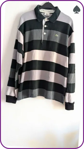 Polo manches longues homme Lacoste XL