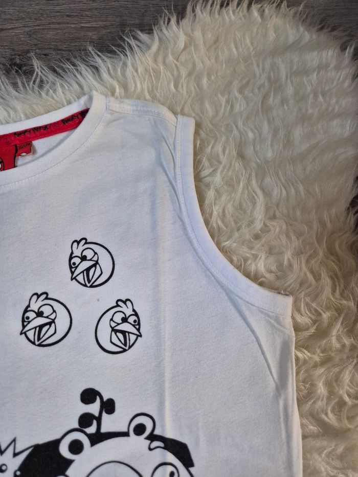 T-shirt sans manches pour garçon T. 16 ans - photo numéro 5