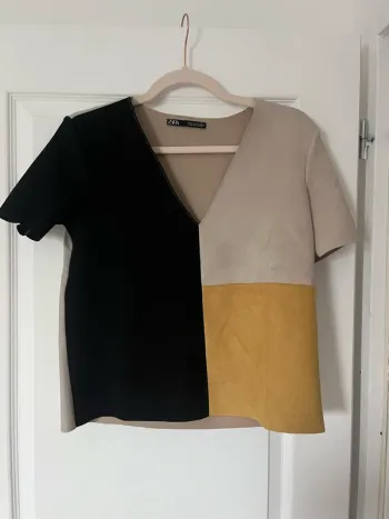 T-Shirt tricolore Zara
