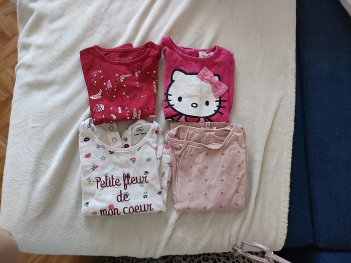 Lot de 4 tee shirt 2 ans