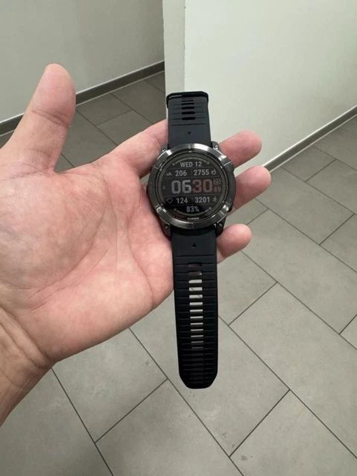 Garmin Fenix 7X Pro Sapphire Solar - photo numéro 3