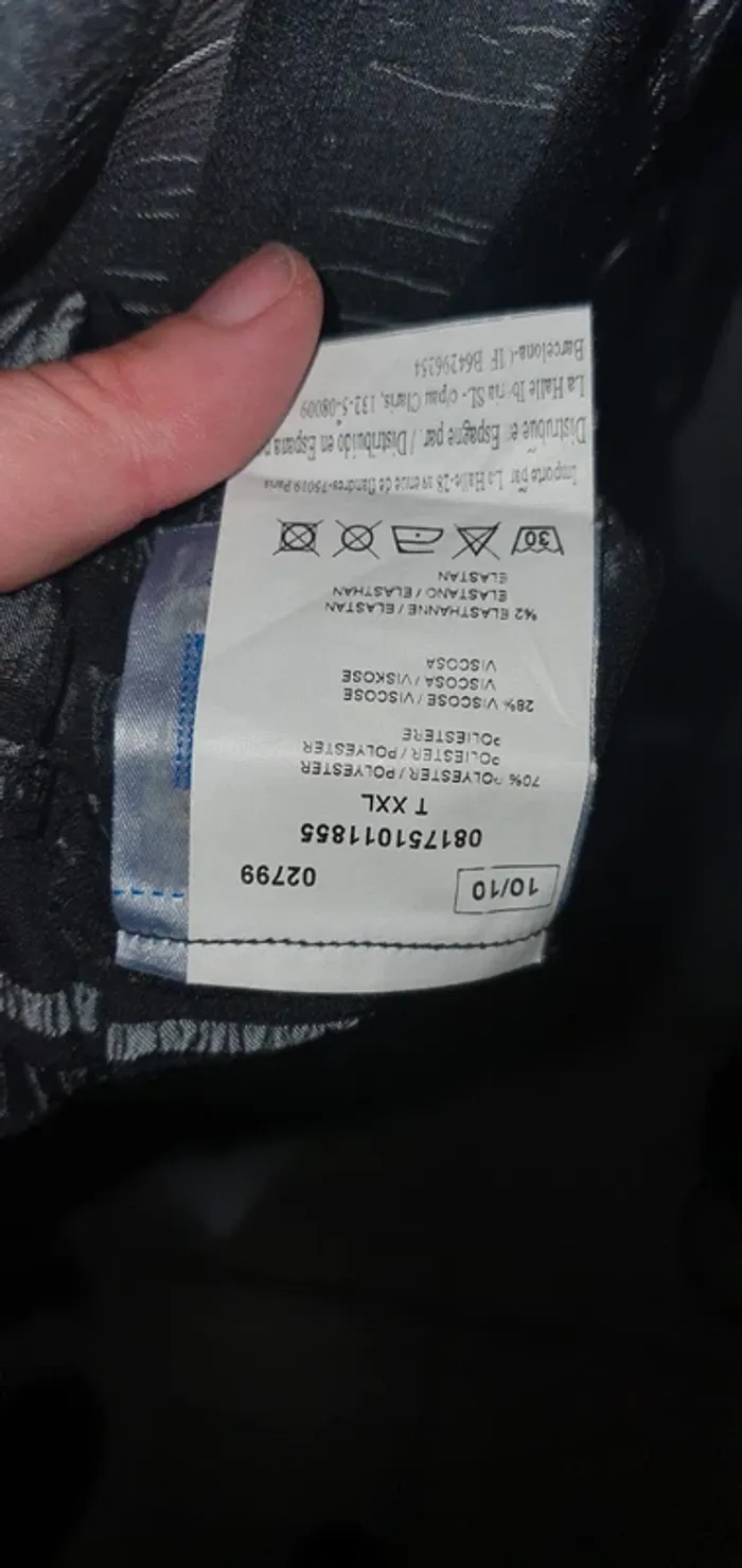 Chemise homme cargo XXL - photo numéro 6