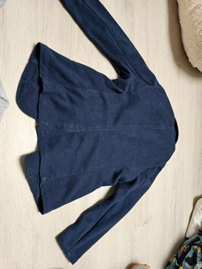 Veste de costume bleu marine gemo taille 4 ans - photo numéro 3