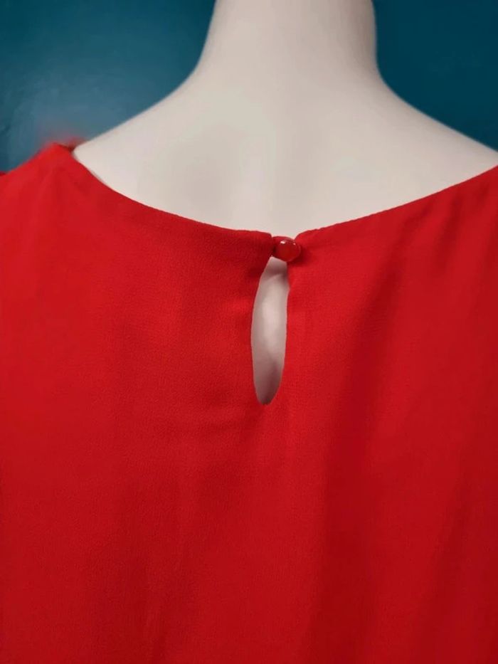 Naf Naf robe rouge * taille 38 * - photo numéro 6