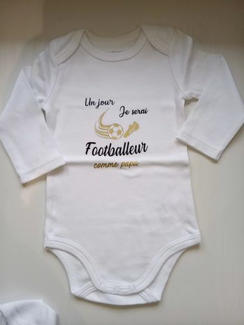 Bodie bébé footballeur 