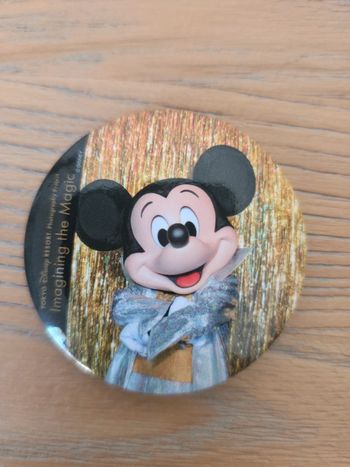 Mickey badge tokyo disney resort