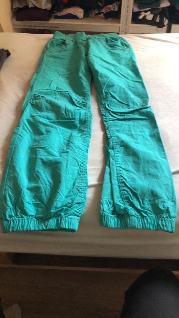 Pantalon Fille Greendog Taille 6 Ans – Marron – 98% Coton – Occasion TB état