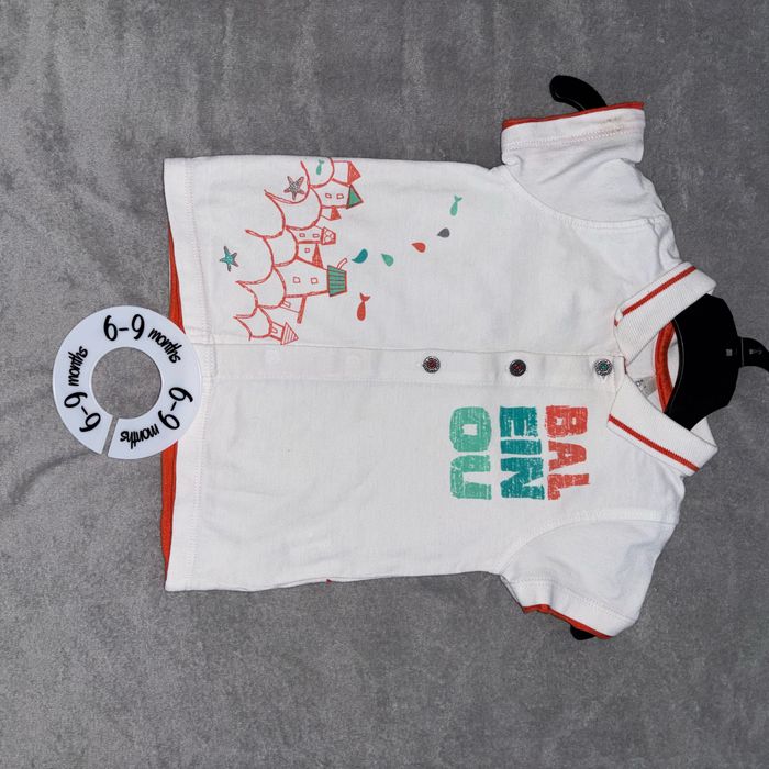 Lot de tee shirt polo bébé garçon 6 mois - photo numéro 2