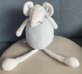 Peluche souris 34cm Neuf