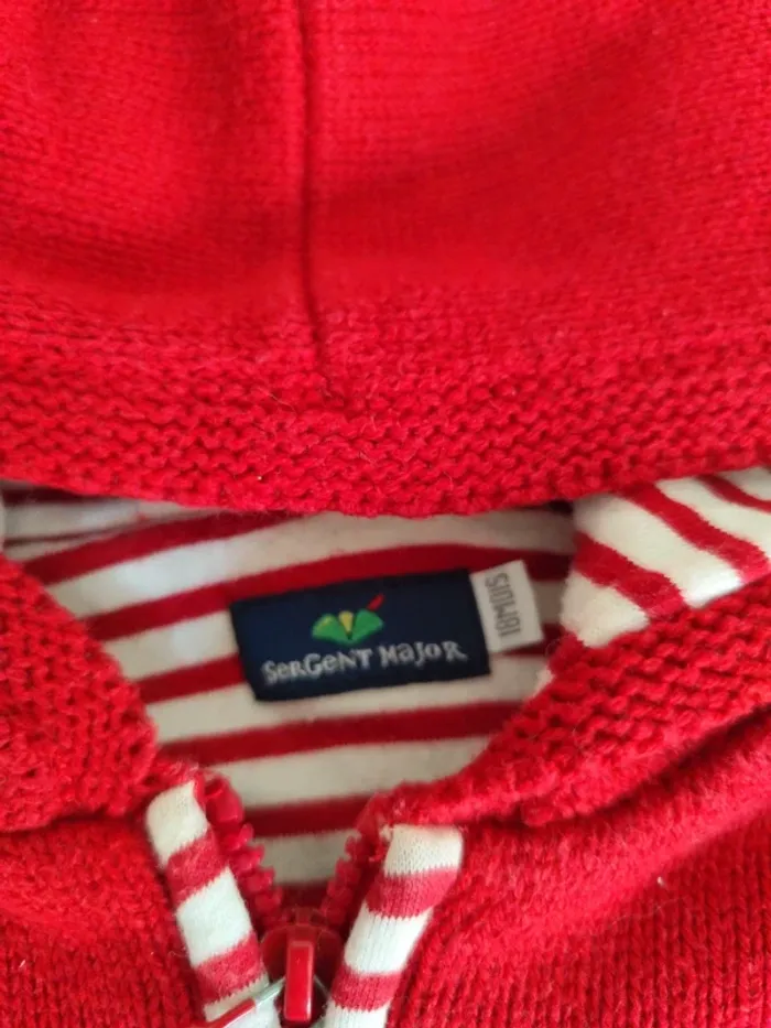 Gilet à capuche 18 mois - photo numéro 4