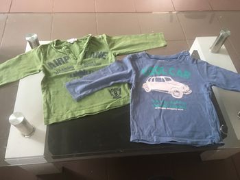 Pulls manches longues garçon « kimbaloo »18 mois