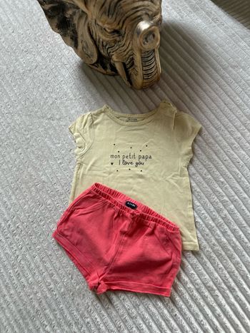 Ensemble fille 9 mois